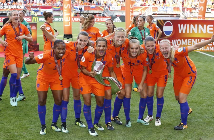 (SP)NETHERLANDS-ENSCHEDE-UEFA-WOMEN'S EURO 2017 FINAL-NETHERLANDS VS DENMARK