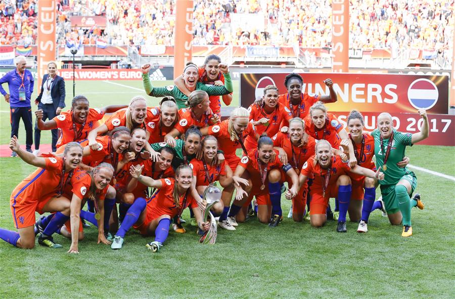 (SP)NETHERLANDS-ENSCHEDE-UEFA-WOMEN'S EURO 2017 FINAL-NETHERLANDS VS DENMARK