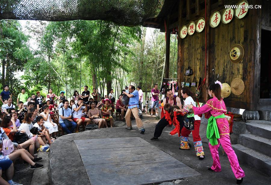 CHINA-CHONGQING-TIANKENG VILLAGE-FOLK CULTURE (CN)