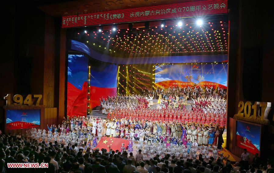 CHINA-INNER MONGOLIA-HOHHOT-YU ZHENGSHENG-70TH ANNIVERSARY (CN)