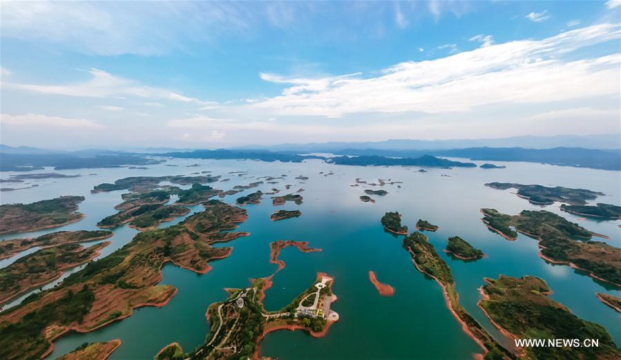 CHINA-ZHEJIANG-QIANDAO LAKE-AERIAL SCENERY(CN)