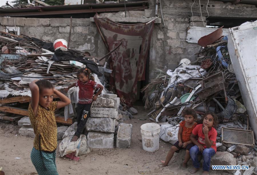 MIDEAST-GAZA-REFUGEE CHILDREN