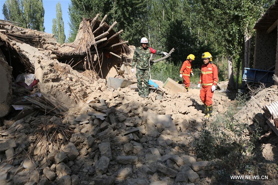 CHINA-XINJIANG-JINGHE-QUAKE-RESCUE(CN)