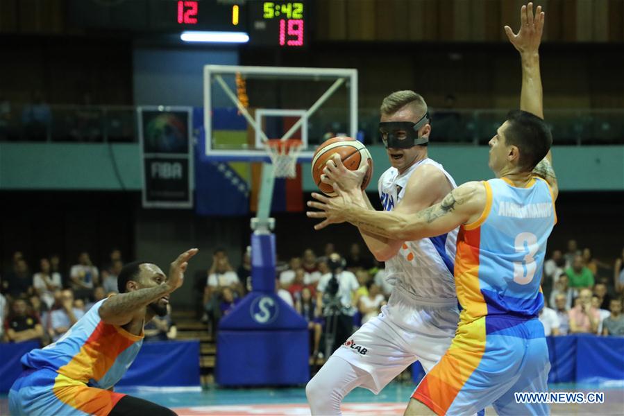 (SP)BOSNIA AND HERZEGOVINA-SARAJEVO-BASKETBALL-FIBA WORLD CUP 2019-EUROPEAN PREQUALIFIERS-BIH VS ARMENIA