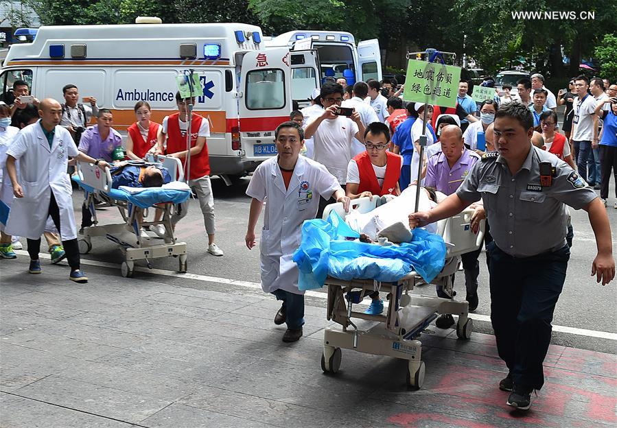 #CHINA-SICHUAN-JIUZHAIGOU-EARTHQUAKE-RESCUE(CN) 