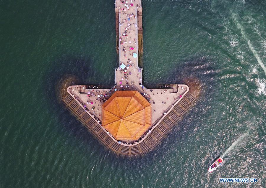 CHINA-QINGDAO-AERIAL-ZHANQIAO PIER(CN)