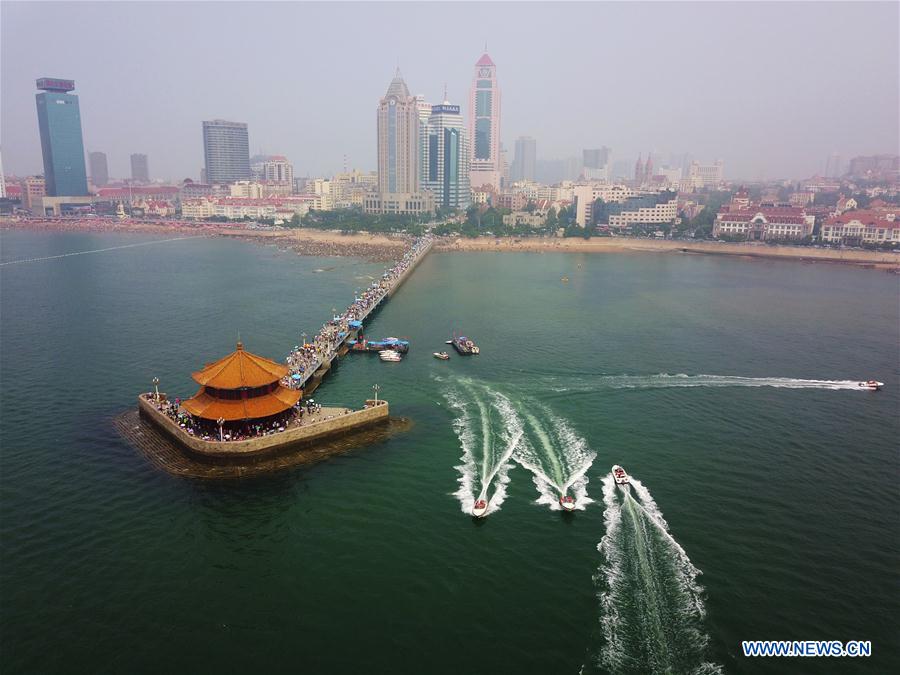 CHINA-QINGDAO-AERIAL-ZHANQIAO PIER(CN)