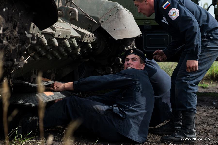 RUSSIA-OMSK-INTERNATIONAL ARMY GAMES-MAINTENANCE BATTALION