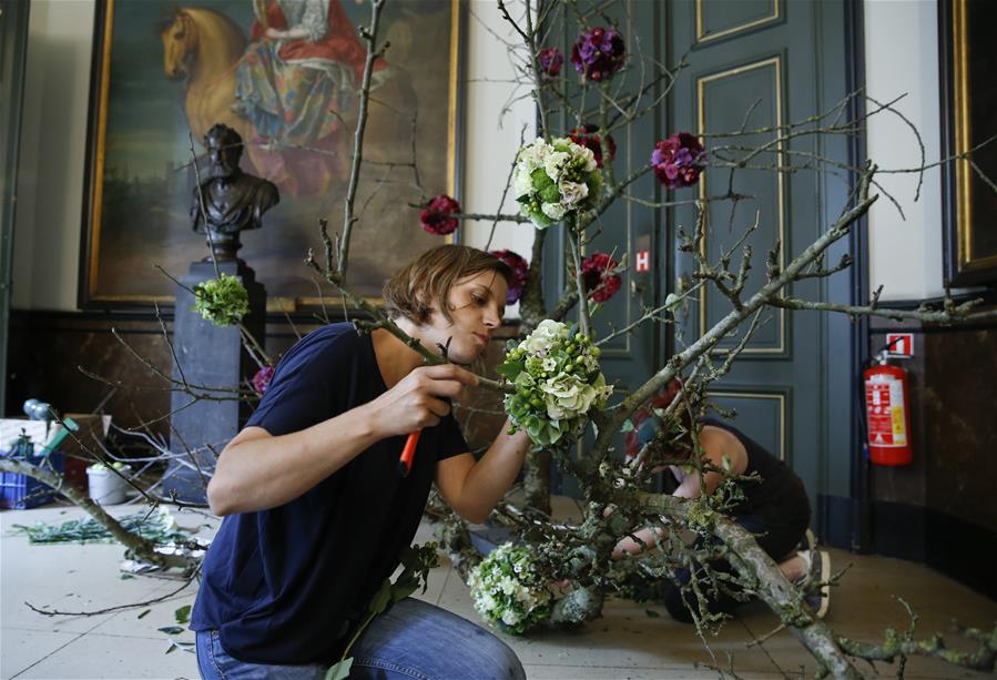 BELGIUM-BRUSSELS-FLOWERTIME