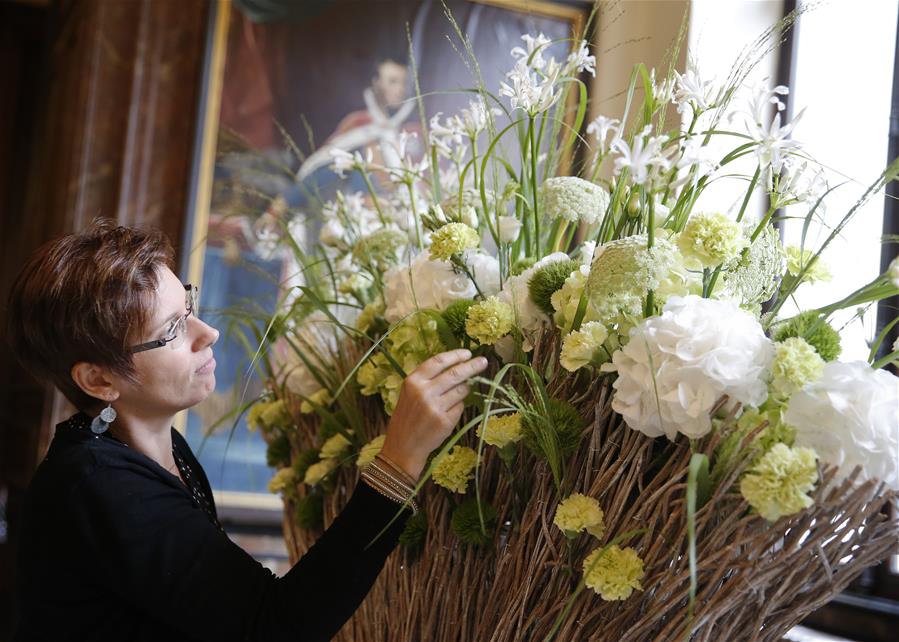 BELGIUM-BRUSSELS-FLOWERTIME