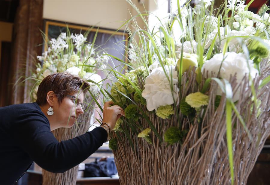 BELGIUM-BRUSSELS-FLOWERTIME