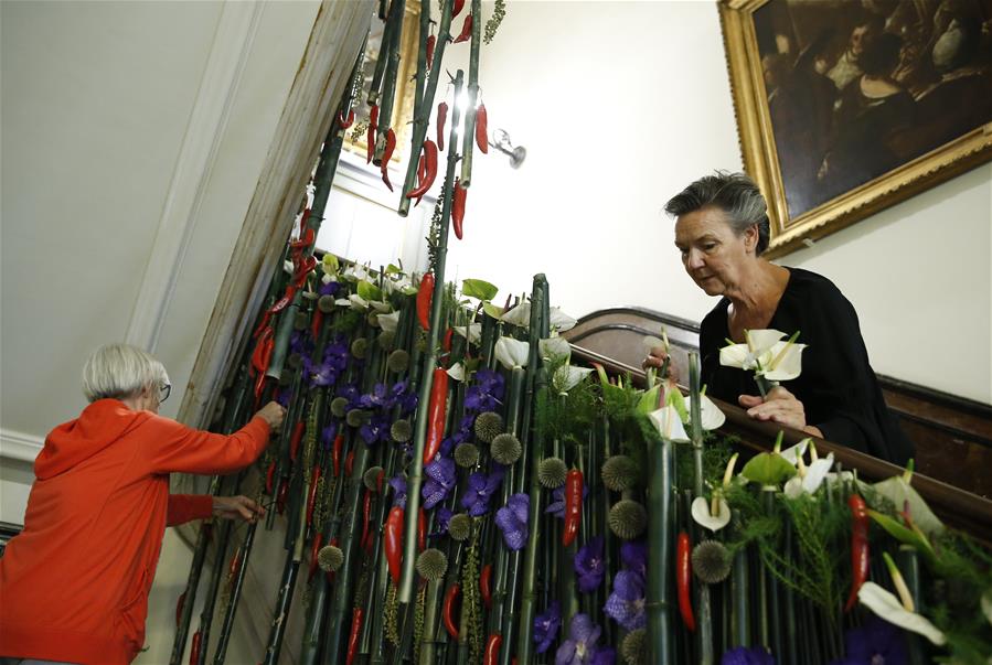 BELGIUM-BRUSSELS-FLOWERTIME
