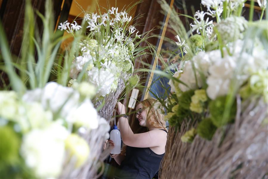 BELGIUM-BRUSSELS-FLOWERTIME
