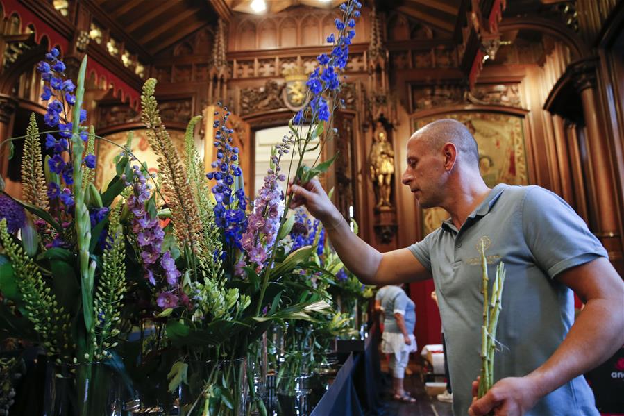 BELGIUM-BRUSSELS-FLOWERTIME