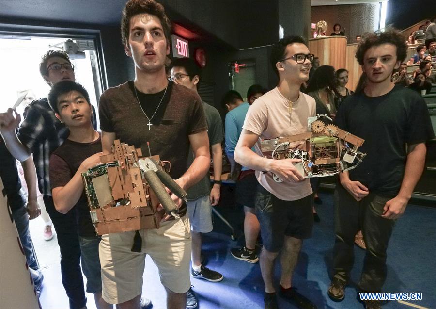 CANADA-VANCOUVER-ROBOT-COMPETITION