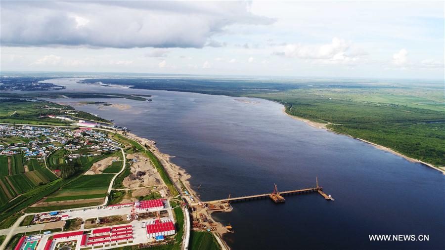 CHINA-RUSSIA-HEILONGJIANG BRIDGE-CONSTRUCTION (CN)