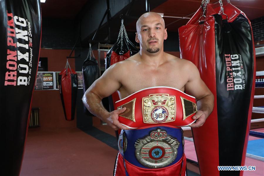 (SP)BOSNIA AND HERZEGOVINA-SARAJEVO-BOXING-EDIN PUHALO