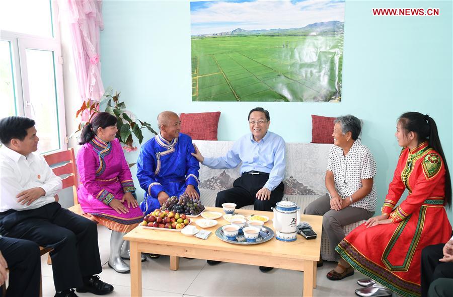 CHINA-INNER MONGOLIA-ULANHOT-YU ZHENGSHENG-INSPECTION (CN)