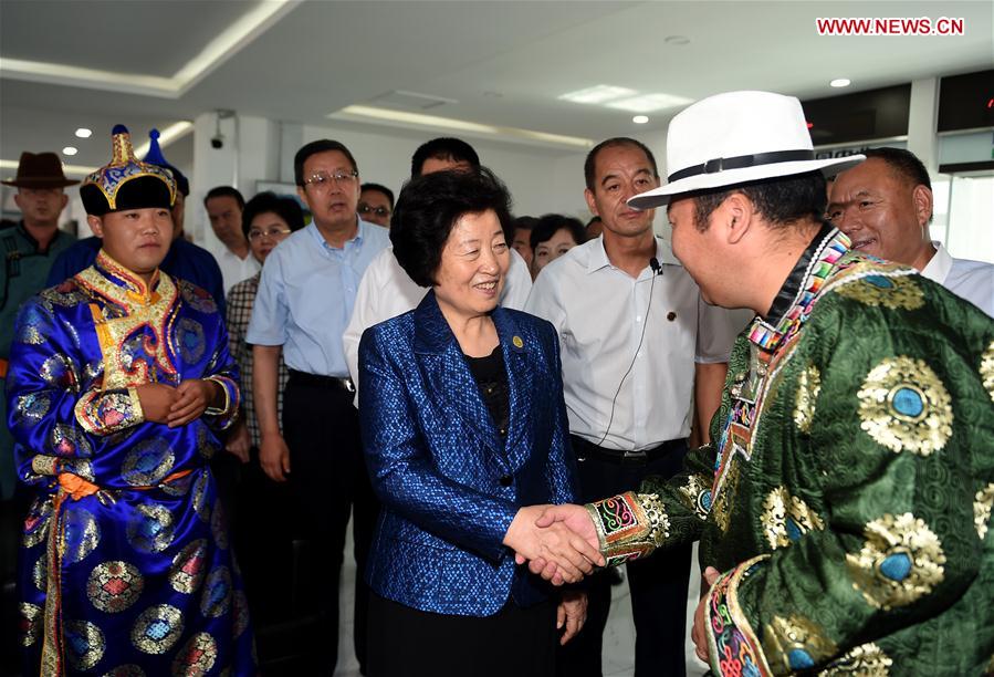 CHINA-INNER MONGOLIA-XILINGOL-SUN CHUNLAN-INSPECTION (CN)