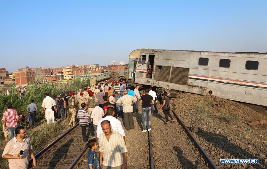 EGYPT-ALEXANDRIA-TRAIN CRASH