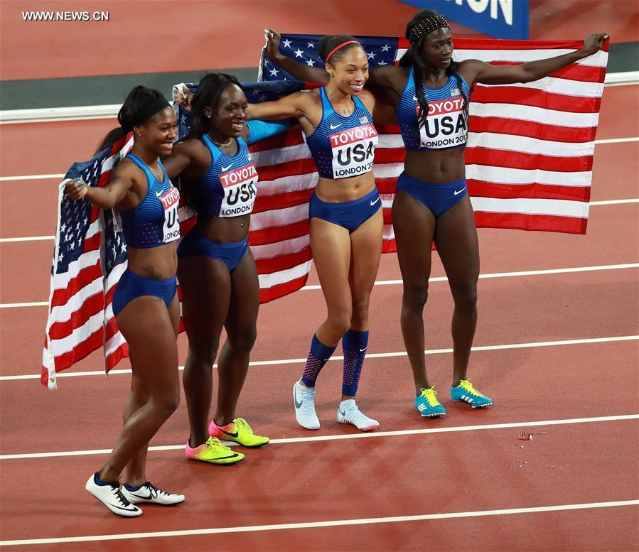 (SP)BRITAIN-LONDON-ATHLETICS-IAAF-WORLD CHAMPIONSHIPS-DAY 9