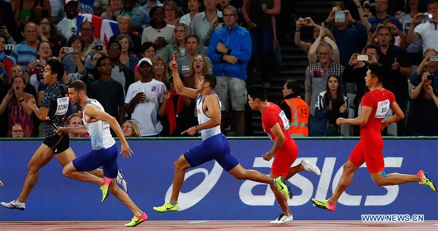 (SP)BRITAIN-LONDON-ATHLETICS-IAAF-WORLD CHAMPIONSHIPS-DAY 9