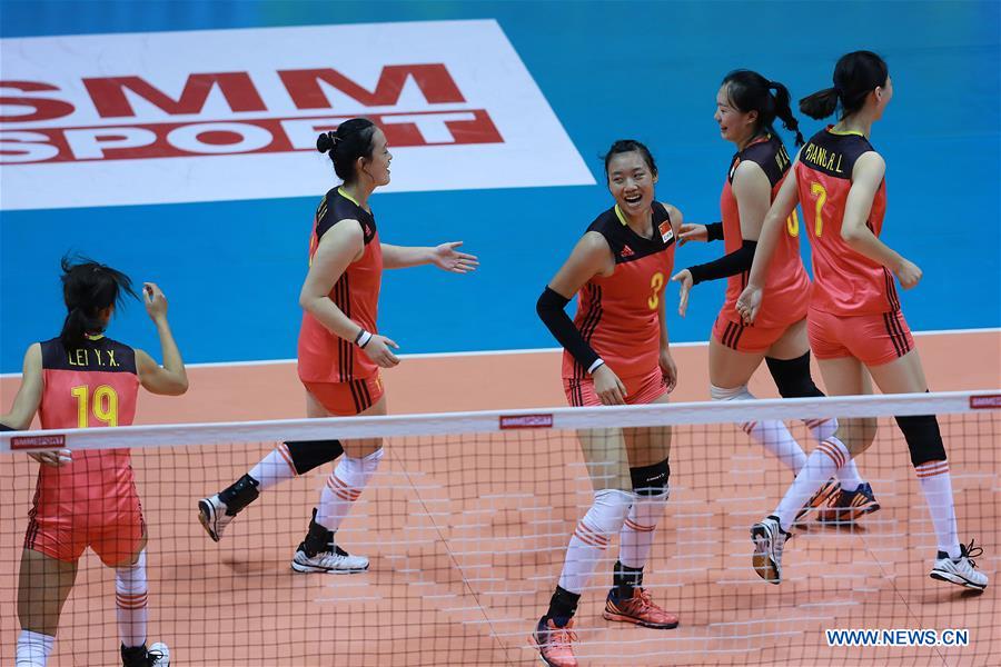 (SP)PHILIPPINES-VOLLEYBALL-ASIAN WOMEN'S VOLLEYBALL-SECOND ROUND