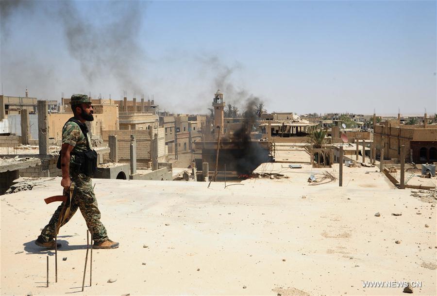 SYRIA-AL-SUKHNAH-MILITARY-IS STRONGHOLD