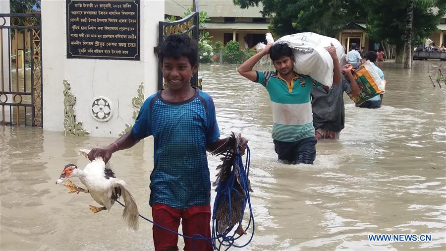 INDIA-NAGAON-FLOOD