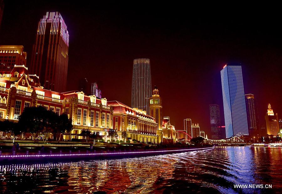 CHINA-TIANJIN-NIGHT VIEW(CN)