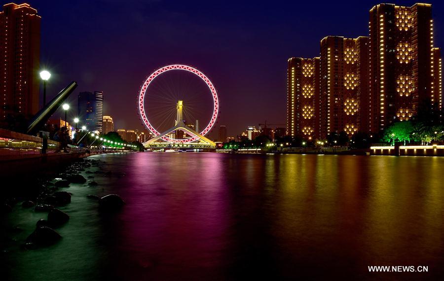 CHINA-TIANJIN-NIGHT VIEW(CN)