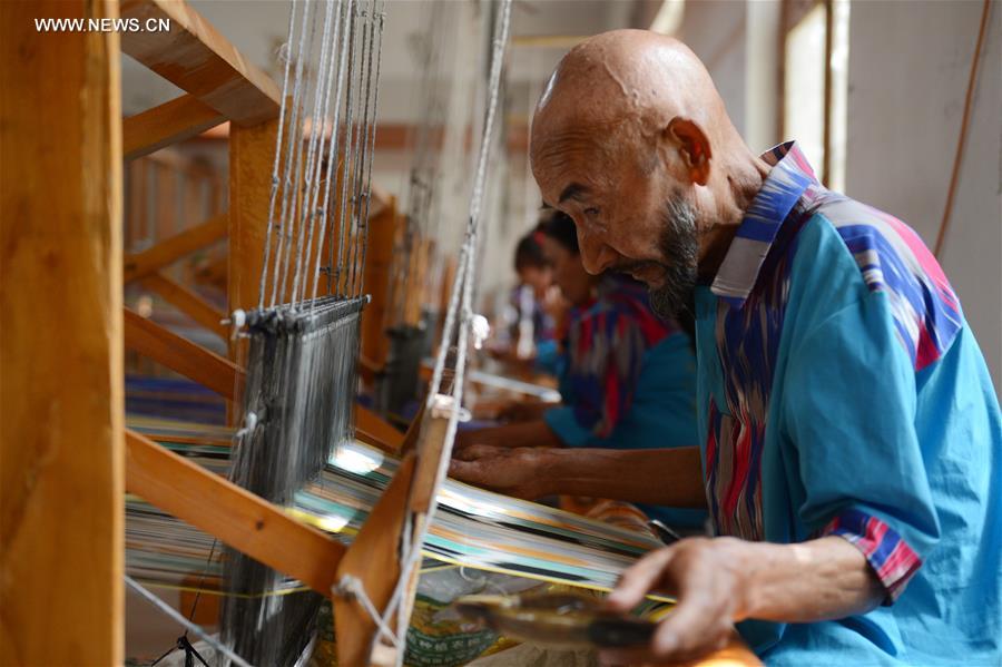 CHINA-XINJIANG-ETLES SILK-CULTURE(CN)