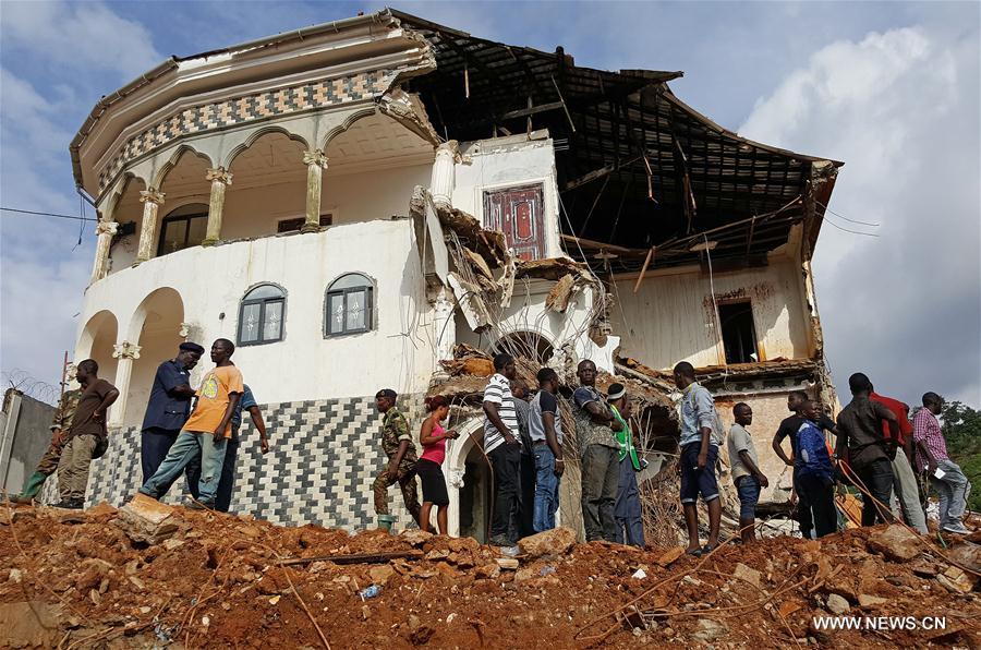 SIERRA LEONE-FREETOWN-MUDSLIDE