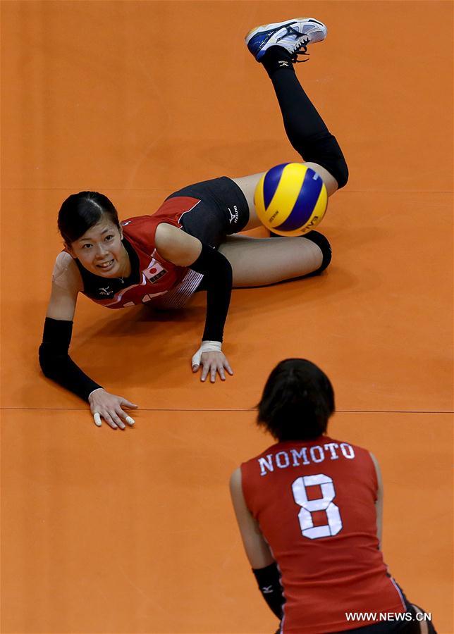 (SP)PHILIPPINES-LAGUNA-ASIAN WOMEN'S VOLLEYBALL SEMIFINAL-JAPAN VS CHINA