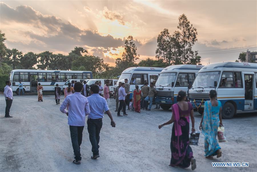 INDIA-VISAKHAPATNAM-BRICS-CHINA-YAMA RIBBON