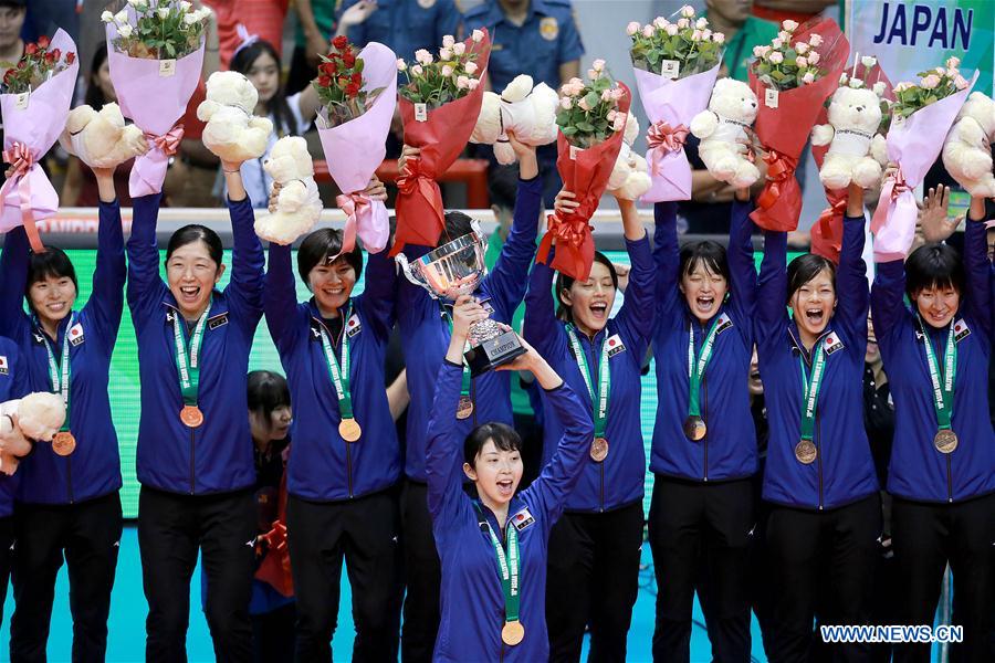 (SP)PHILIPPINES-LAGUNA-ASIAN WOMEN'S VOLLEYBALL CHAMPIONSHIP-FINAL