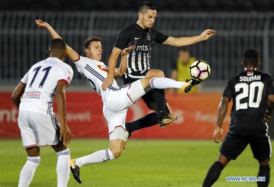 (SP)SERBIA-BELGRADE-SOCCER-UEFA-PARTIZAN VS VIDEOTON