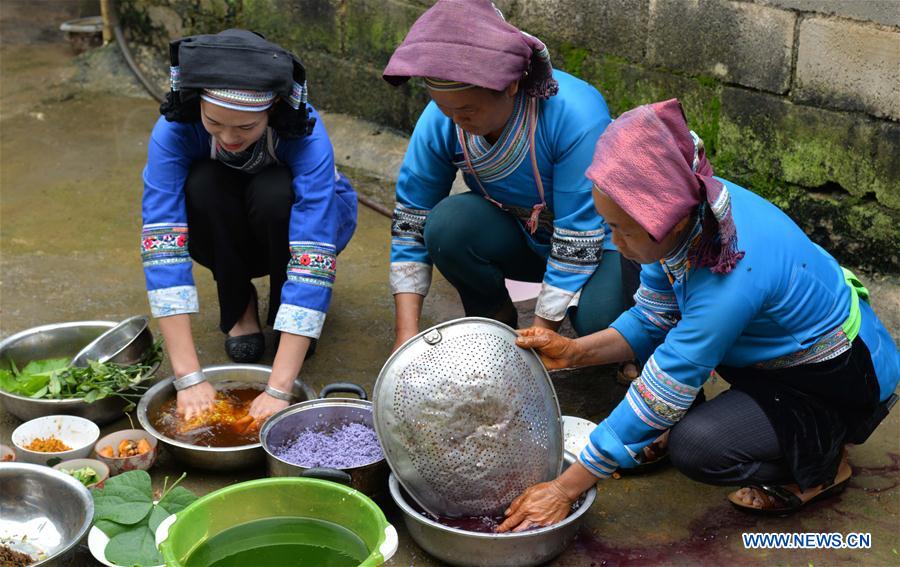 CHINA-YUNNAN-COLORFUL RICE (CN)