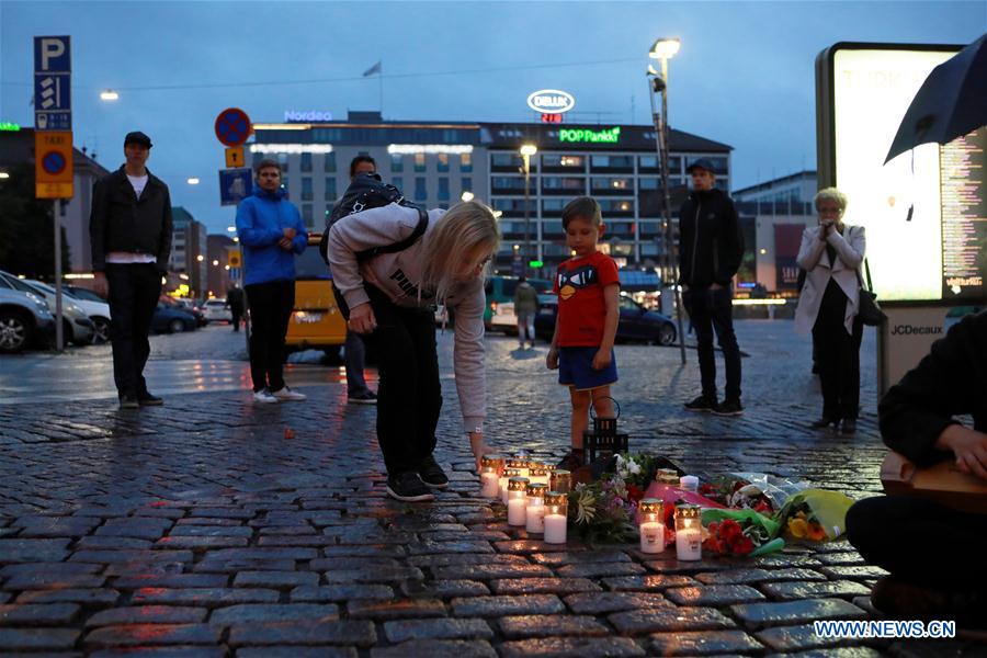 FINLAND-TURKU-STABBING ATTACKS-MOURNING