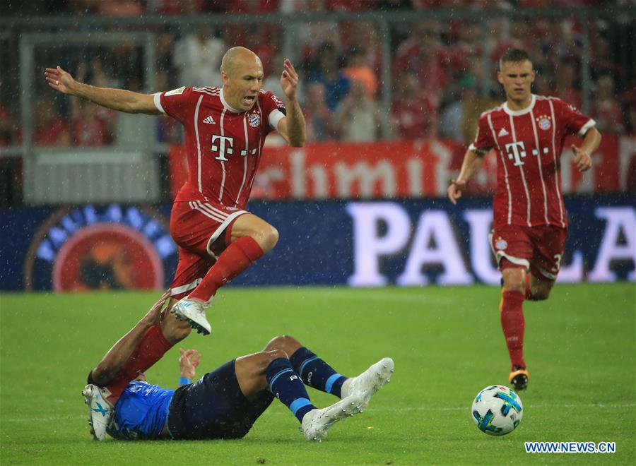 (SP)GERMANY-MUNICH-SOCCER-BUNDESLIGA-BAYERN MUNICH VS BAYER 04 LEVERKUSEN