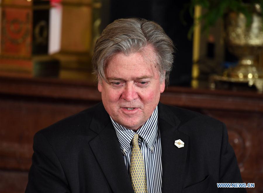 FILE-U.S.-STEPHEN BANNON-WHITE HOUSE-REMOVING