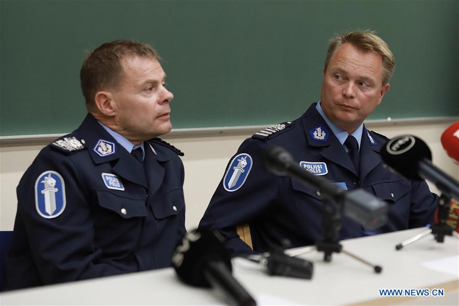 FINLAND-TURKU-ATTACK-PRESS CONFERENCE  