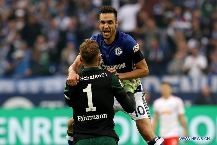 (SP)GERMANY-GELSENKIRCHEN-SOCCER-BUNDESLIGA-SCHALKE 04 VS RB LEIPZIG