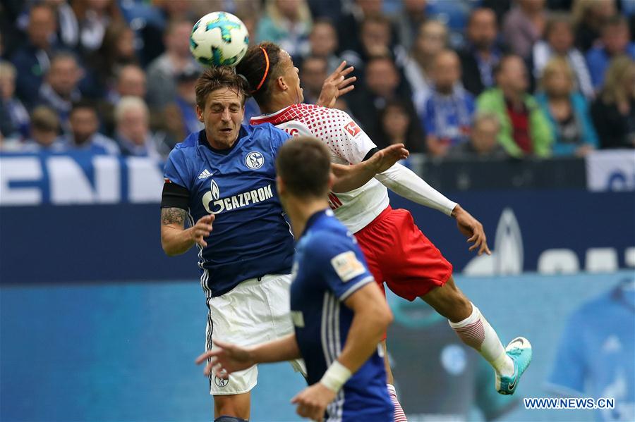 (SP)GERMANY-GELSENKIRCHEN-SOCCER-BUNDESLIGA-SCHALKE 04 VS RB LEIPZIG