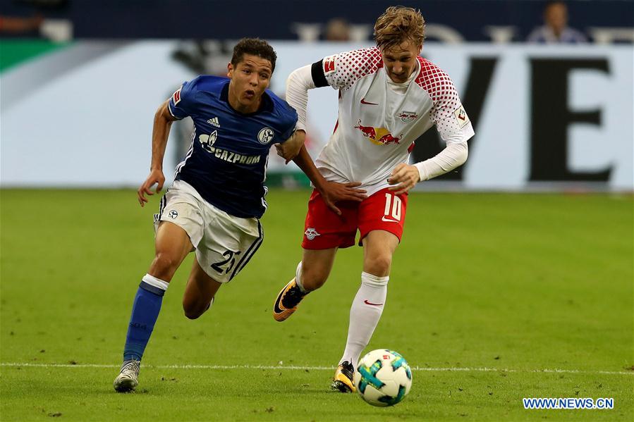 (SP)GERMANY-GELSENKIRCHEN-SOCCER-BUNDESLIGA-SCHALKE 04 VS RB LEIPZIG
