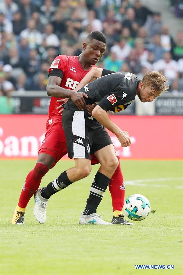 (SP)GERMANY-MOENCHENGLADBACH-SOCCER-BUNDESLIGA-BORUSSIA MOENCHENGLADBACH VS KOELN