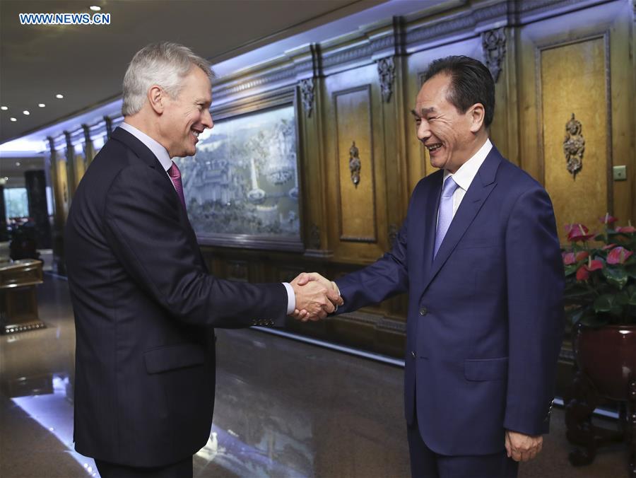 CHINA-BEIJING-XINHUA-AP-PRESIDENT-MEETING (CN)