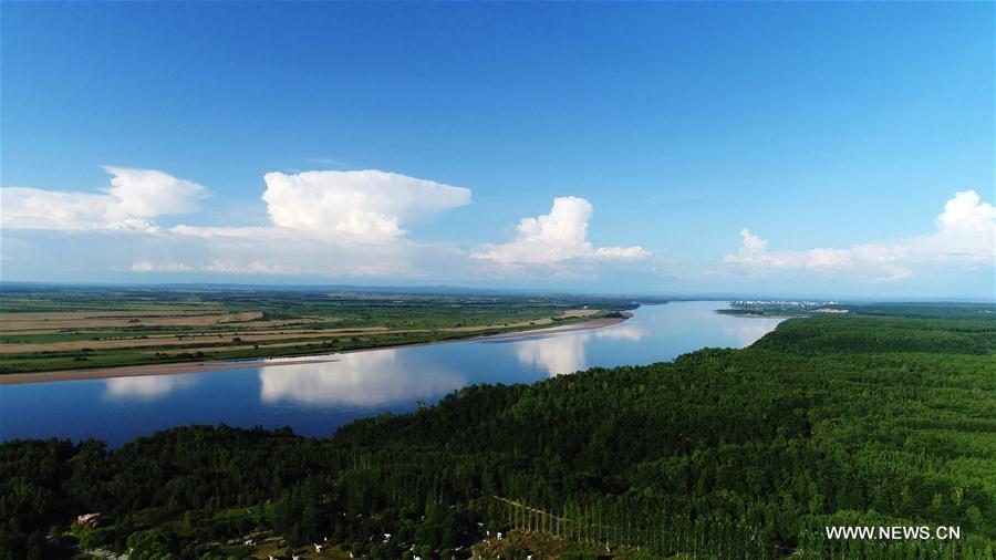 CHINA-HEILONGJIANG RIVER-SCENERY (CN) 