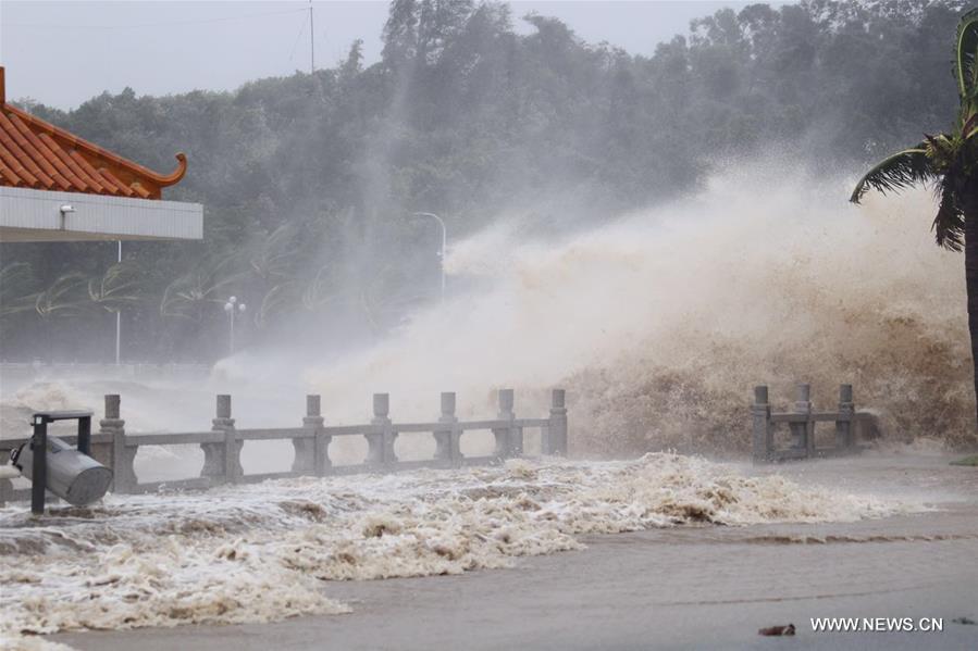 CHINA-GUANGDONG-TYPHOON HATO (CN) 