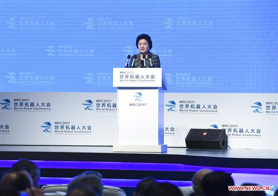 CHINA-BEIJING-LIU YANDONG-WORLD ROBOT CONFERENCE (CN)